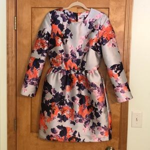 Floral knee length dress